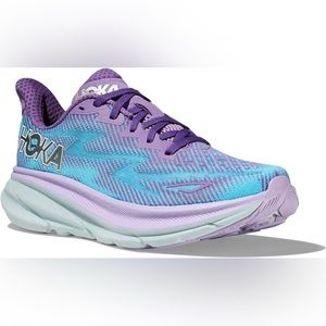 Hoka Clifton 9 size 8.5 women’s Blue and Purple sneakers